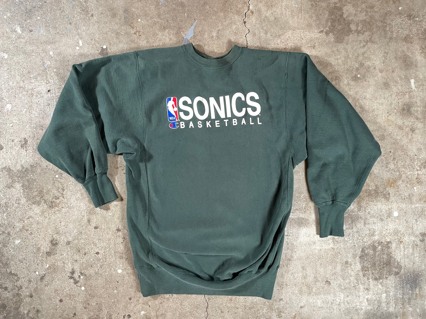 90s Champion Reverse Weave Seattle Sonics XXL Sweater