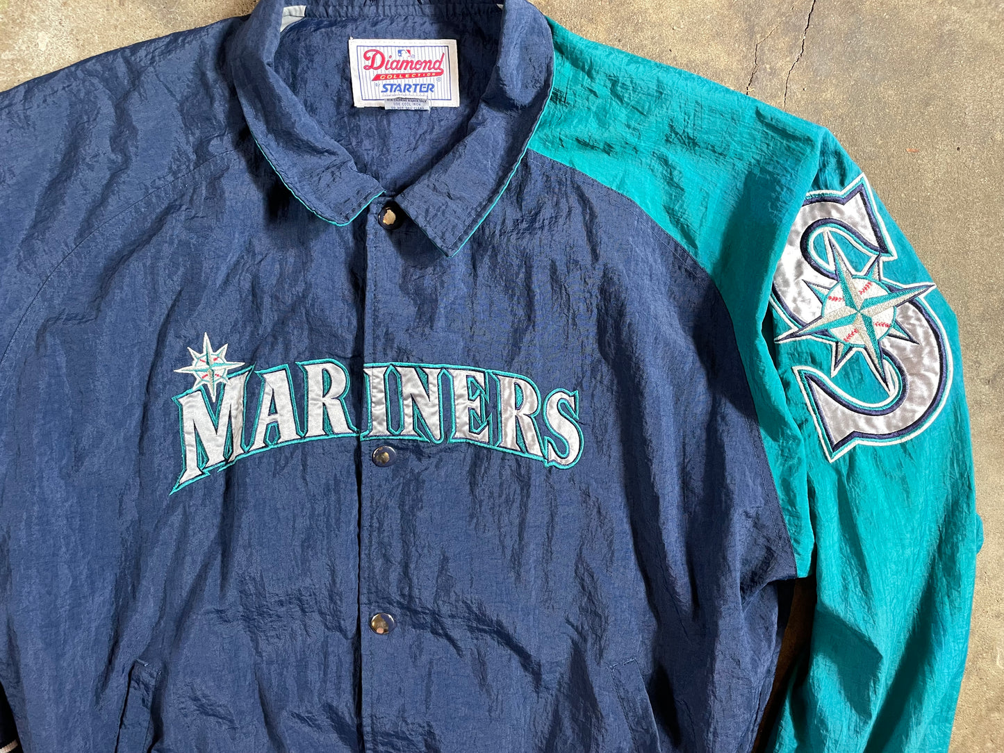 1990s Seattle Mariners Starter Diamond Collection Jacket XL