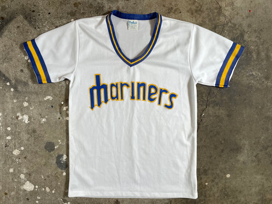 1977 Seattle Mariners Pro Knit Pullover Vintage Jersey Large