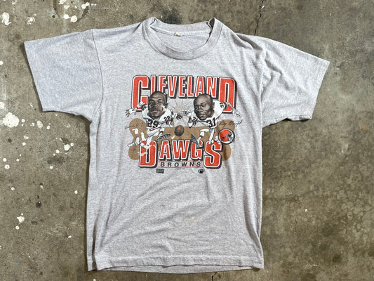 1980s Cleveland Browns Hanford Dixon Frank Minnifield Dawg Pound Large